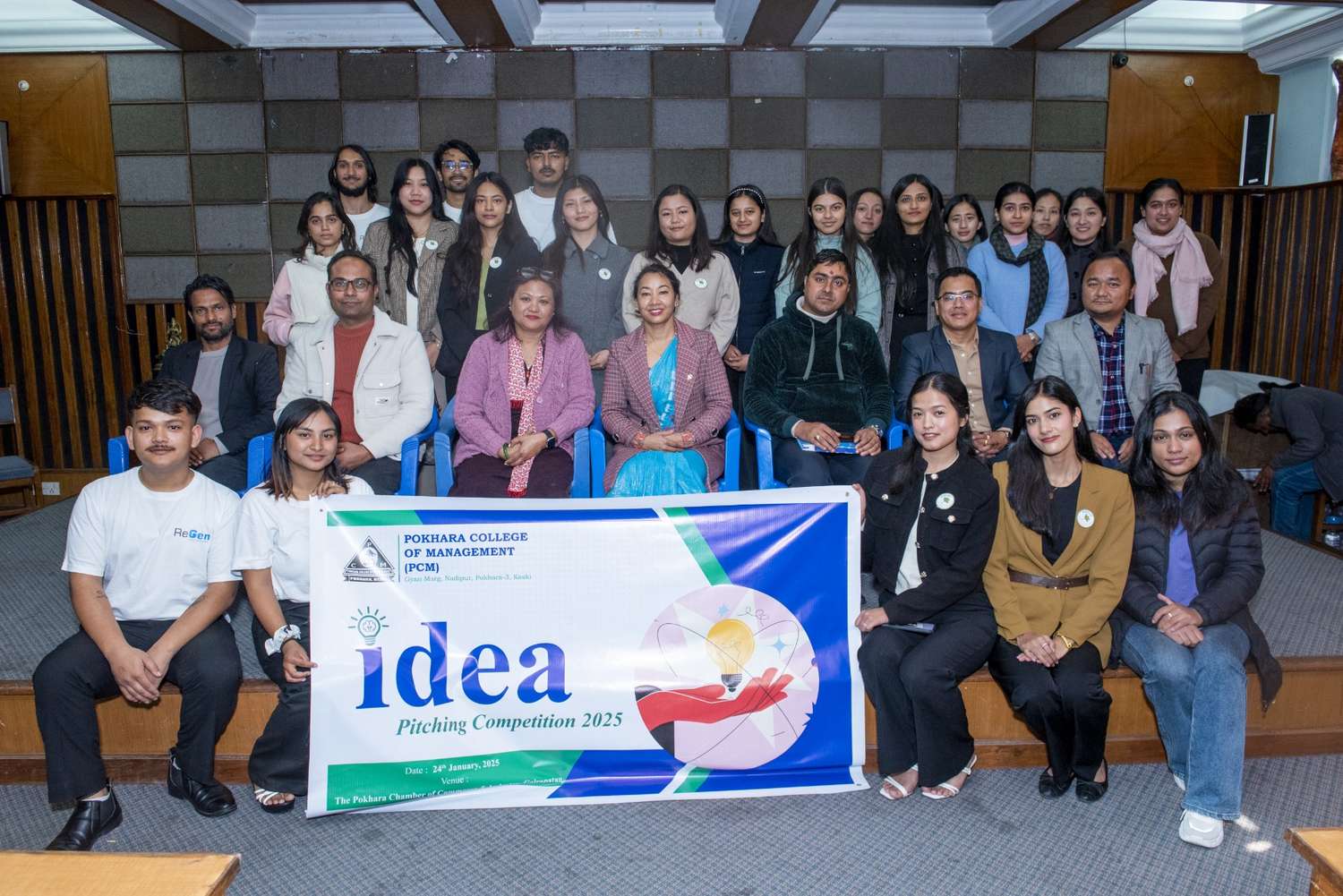 Idea Competition at Pokhara College of Management