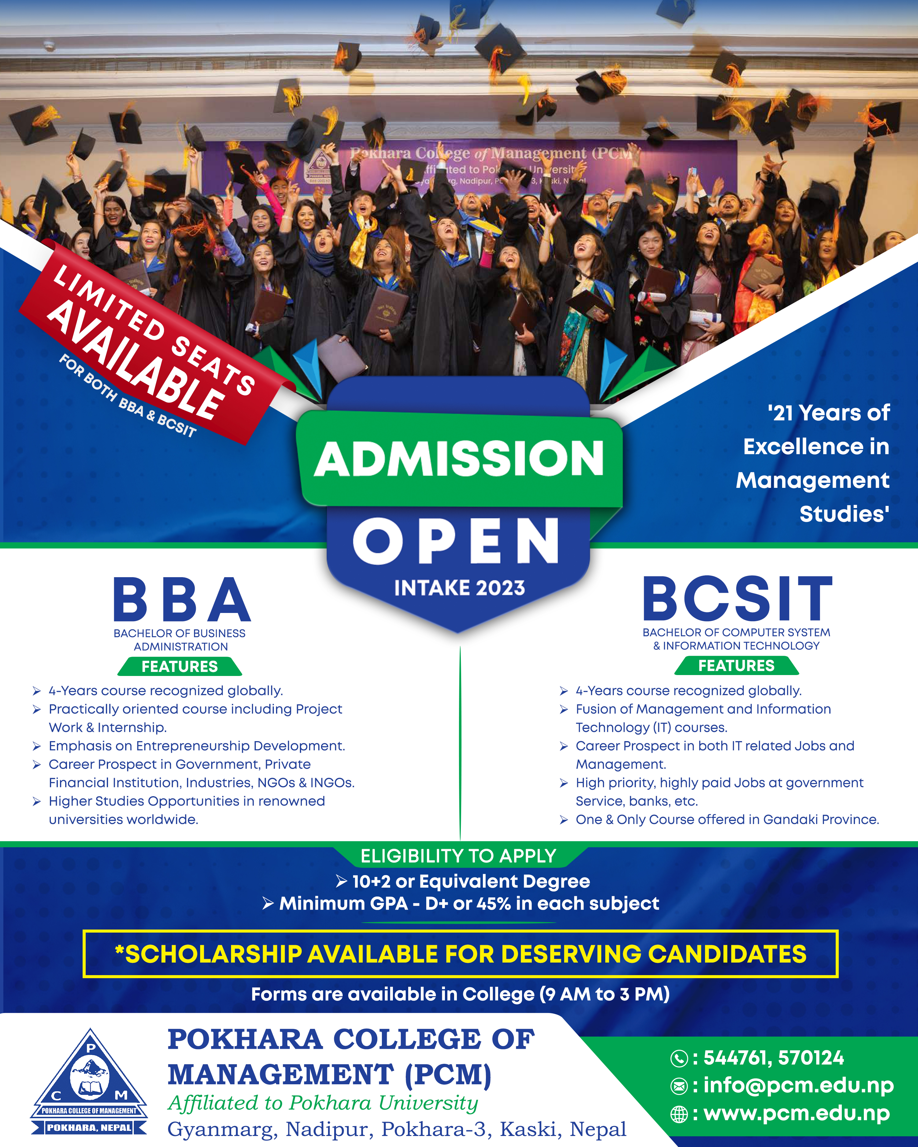 Admission Open